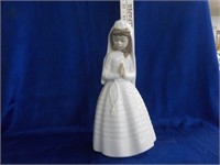 NAC porcelain lady praying figure