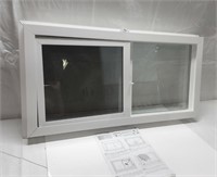 NEW INSULATED SLIDER WINDOW - 33" X 18"