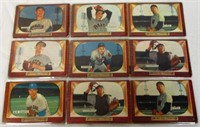 1955 Bowman Lot of 9 Baseball Cards Shea & More