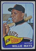 1965 Topps Wille Mays Baseball Card