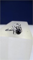 925 Spider Ring Size 9