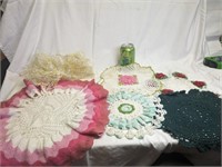 Handmade, Crocheted Doilies