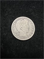 1912 Barber Half Dollar