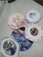 Lot of 5 saucers/plates