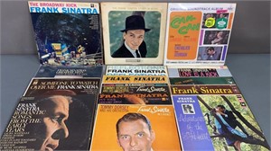 15 Vinyl Records w/Sinatra