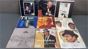 22pc Vinyl Records w/Sinatra