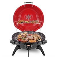 Electric BBQ Grill Techwood 15-Serving
