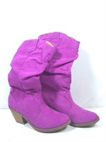 New Qupid Purple Size 6 Boots