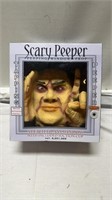 Scary Peeper Motion Activated Tapping