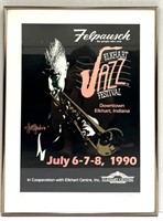 1990 Elkhart Jazz Festival Autographed Print