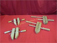 8" Wood Clamps 4pc lot