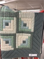 Log Cabin Crib Quilt