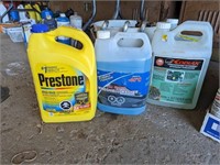 Degreaser, coolant, windshield washer