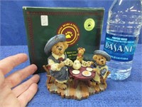 boyds bears "tea for 3" with box - new