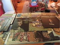 (12)Music record albums lot.