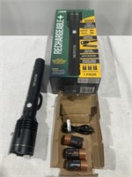 Flashlight 3000 lumen rechargeable tested