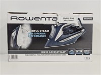 ROWENTA STEAM IRON - SLIGHTLY USED