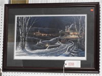 “Family Traditions” framed Terry Redling print