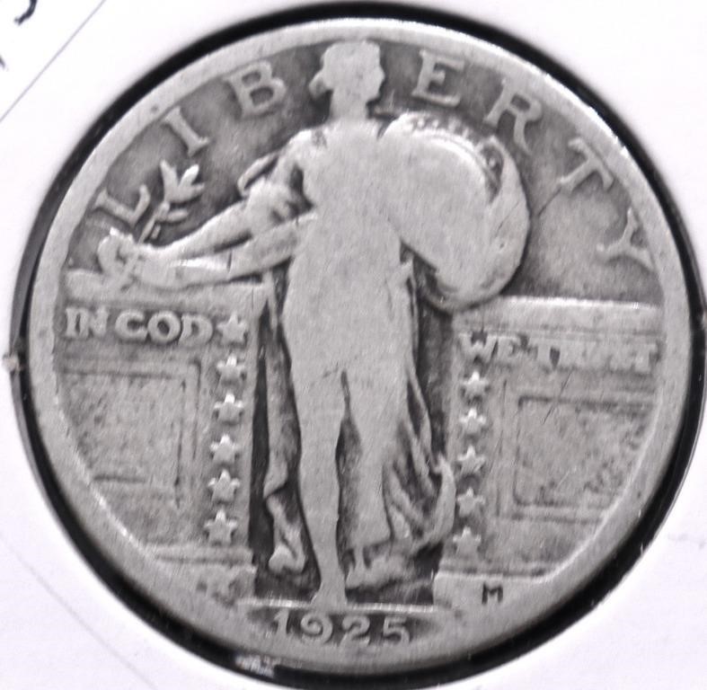 1925 STANDING QUARTER VG