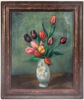 Henry Ellis Mattson Still Life Oil on Canvas