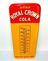 ROYAL CROWN COLA SODA POP ADVERTISING THERMOMETER