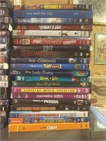 20 Asst. DVD Movies