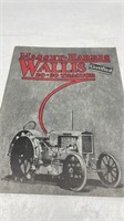 Antique Massey Harris Wallis Tractor Brochure