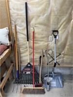 Lot of Assorted Long Handle Tools