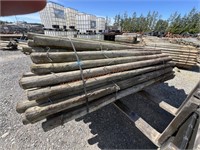 f1 Bundle Used 8’x4" Treated Posts