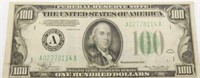 (1) 1934 $100.00 dollar bill