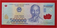 Vietnam 500000 Bank Note - Polymer