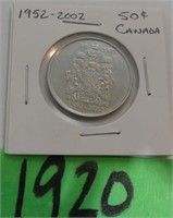 Canada 50Cent 1952-2002