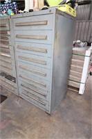 8 Drawer Parts Cabinet - Contents Are Included