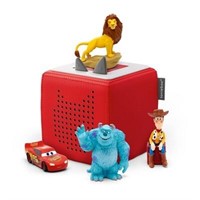 $130  Toniebox Starter Set Red with Disney Cars