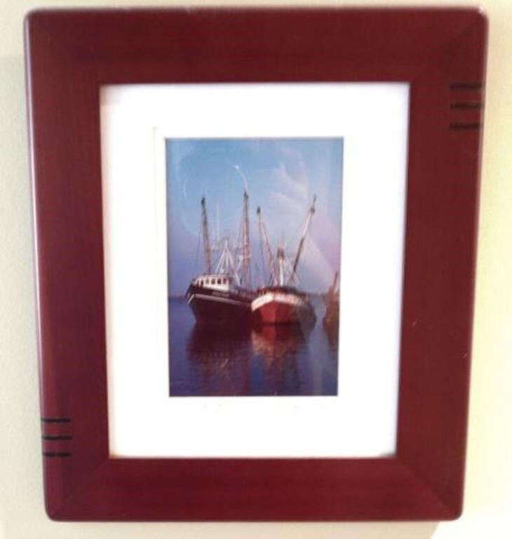 “Resting Hulls” framed Photograph by George