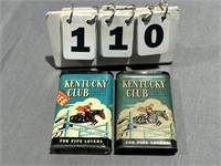 Kentucky Club Tobacco Tins