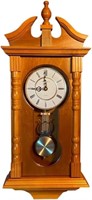 VMARKETINGSITE Grandfather Wood Wall Clock