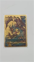 Charizard X GX Gold Foil