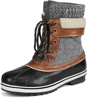 DREAM PAIRS Mid Calf WaterProof Winter Boots 11 us