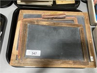 Vintage slate boards.
