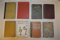8 Books - "The Adventures of Pinocchio" by C.