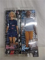 New Barbie & Ken Fashionistas Dolls