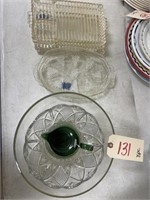 8 Pcs Glass - Party Trays - Bowls & More