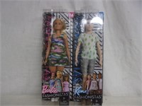 New Barbie & Ken Fashionistas Dolls