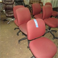 3 ROLLING OFFICE CHAIRS
