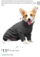 *NEW--OPEN PACKAGE*--DOG SWEATSHIRTS--RETAIL $12 E