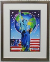 PEACE ON EARTH GICLEE BY PETER MAX