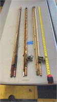 Bamboo fishing poles- Oreno no. 1000 12’ 4”,