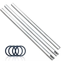 118"/3m Stainless Metal Tube Crossbar for Studio