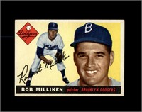 1955 Topps #111 Bob Milliken EX to EX-MT+